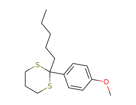 2-(4-methoxy-phenyl)-2-pentyl-[1,3]dithiane