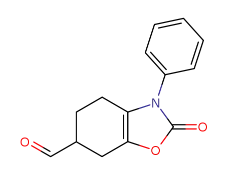 2,3,4,5,6,7-hexahydro-2-oxo-3-phenylbenzo[d]oxazole-6-carbaldehyde
