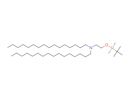 O-tert-butyldimethylsilyl N-2-hydroxyethyl-N,N-di-n-hexadecylamine