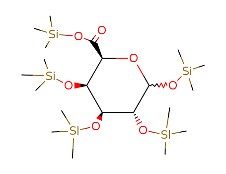 tetrakis-O-trimethylsilanyl-ξ-D-galactopyranuronic acid trimethylsilanyl ester