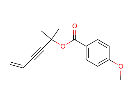 4-methoxybenzoic acid 1,1-dimethylpent-4-en-2-ynyl ester