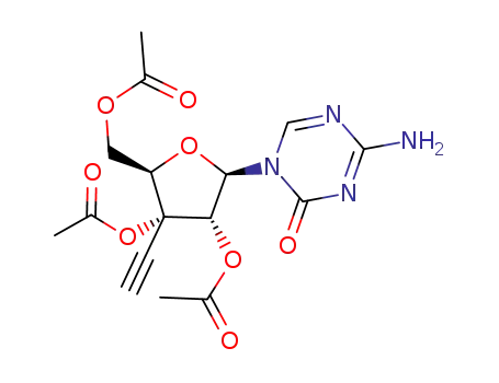 1-[2,3,5-tri-O-acetyl-3-C-ethynyl-β-D-ribo-pentofuranosyl]-5-azacytosine
