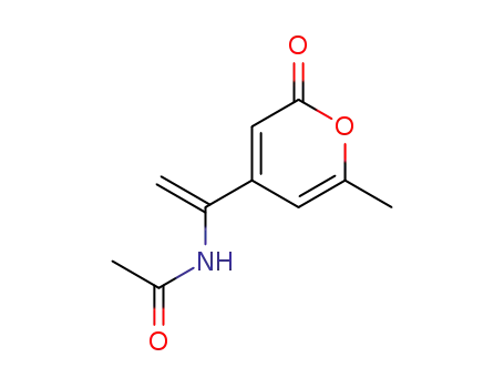 N-(1-(6-methyl-2-oxo-2H-pyran-4-yl)vinyl)acetamide
