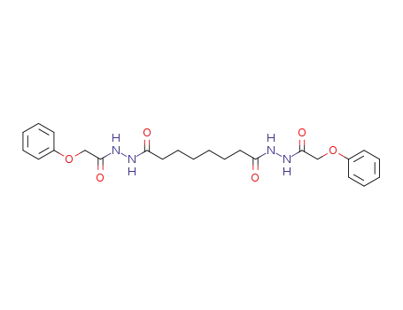8-oxo-8-(N'-phenoxyacetyl-hydrazino)-octanoic acid N'-phenoxyacetyl-hydrazide