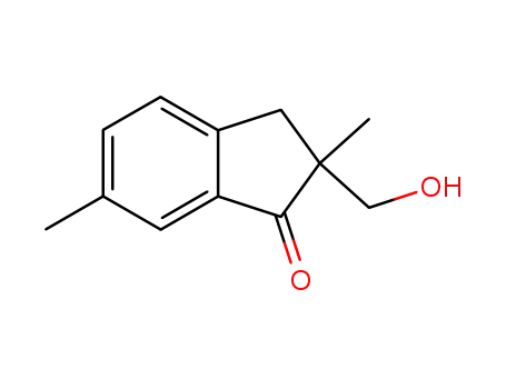 2-(hydroxymethyl)-2,6-dimethyl-2,3-dihydro-1H-inden-1-one
