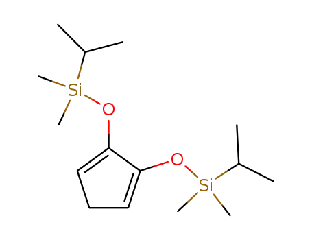 2,3-bis-(i-propyldimethyl-siloxy)-cyclopenta-1,3-diene