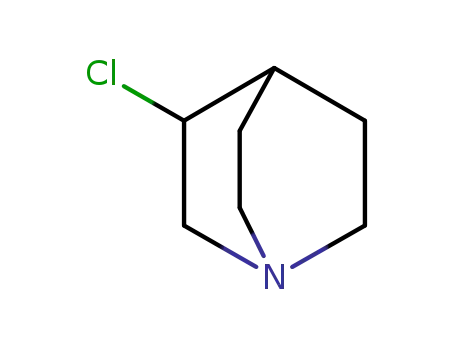 Molecular Structure of 42332-45-6 (8-chloro-1-azabicyclo[2.2.2]octane)