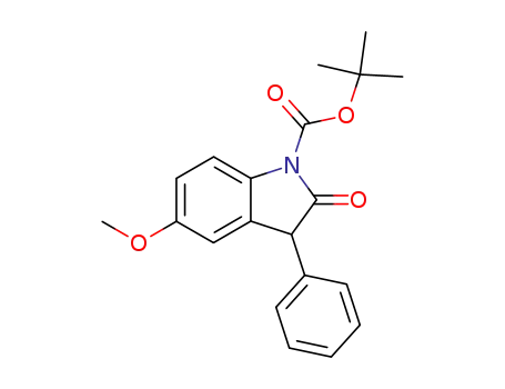 tert-butyl 5-methoxy-2-oxo-3-phenylindoline-1-carboxylate