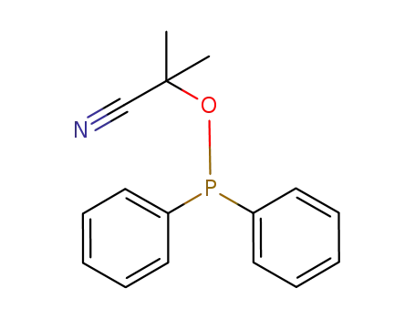 2-[(diphenylphosphino)oxy]-2-methylpropionitrile
