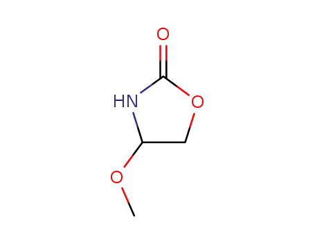 Molecular Structure of 14441-94-2 (4-methoxy-1,3-oxazolidin-2-one)