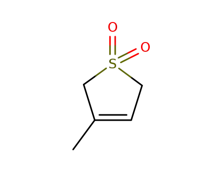 Molecular Structure of 1193-10-8 (3-METHYL-2,5-DIHYDROTHIOPHENE-1,1-DIOXIDE)