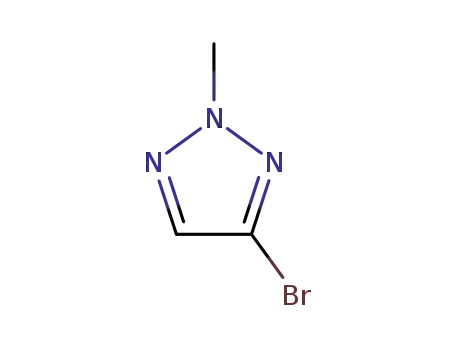 Molecular Structure of 16681-67-7 (4-BroMo-2-Methyl-2H-1,2,3-triazole)