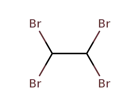Molecular Structure of 79-27-6 (1,1,2,2-Tetrabromoethane)