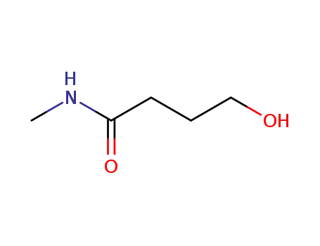 Molecular Structure of 37941-69-8 (4-hydroxy-N-methylbutyramide)