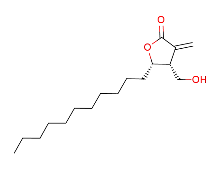 (4RS,5SR)-4-hydroxymethyl-3-methylene-5-undecyldihydrofuran-2(3H)-one
