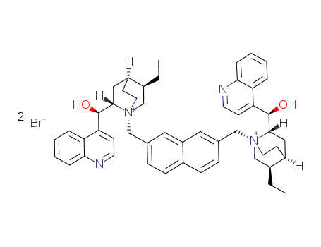 2,7-bis(hydrocinchonidinium-N-methyl)naphthalene dibromide