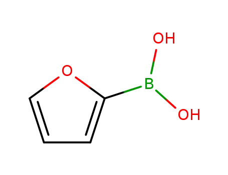 Molecular Structure of 13331-23-2 (2-Furanboronic acid)