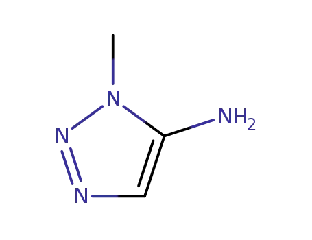 Molecular Structure of 24660-67-1 (5-AMino-1-Methyl-1,2,3-triazole)