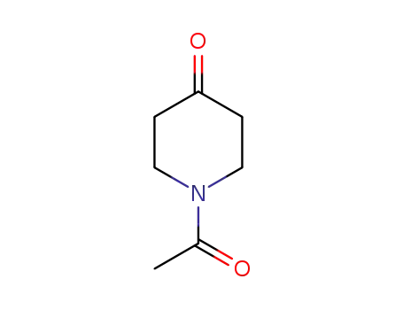 Molecular Structure of 32161-06-1 (N-Acetyl-4-piperidone)