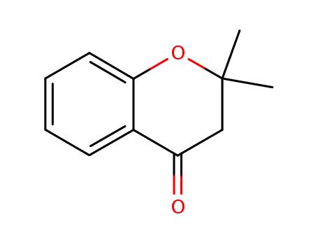 Molecular Structure of 3780-33-4 (2,2-DIMETHYL-CHROMAN-4-ONE)