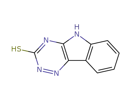 3-mercapto-5H-1,2,4-triazino[5,6-b]indole