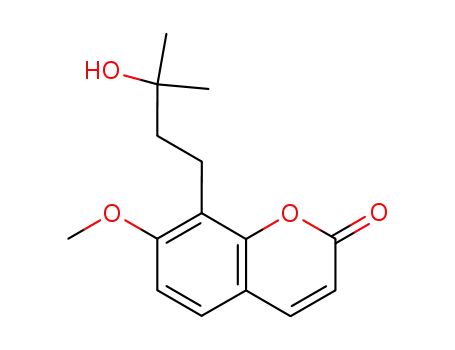 8-(3-hydroxy-3-methylbutyl)-7-methoxy-2H-chromen-2-one
