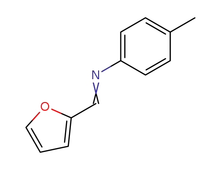 Molecular Structure of 13060-72-5 (Benzenamine, N-(2-furanylmethylene)-4-methyl-)