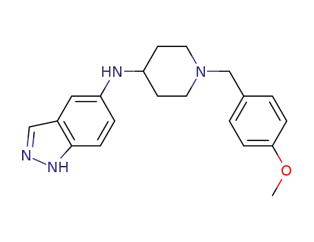 N-(1H-5-Indazolyl)-N-[1-(4-methoxybenzyl)-4-piperidyl]amine