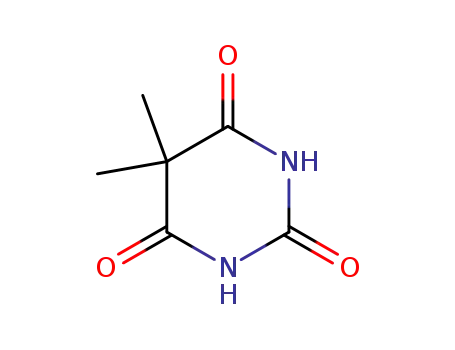 Molecular Structure of 24448-94-0 (5,5-DIMETHYLBARBITURIC ACID)