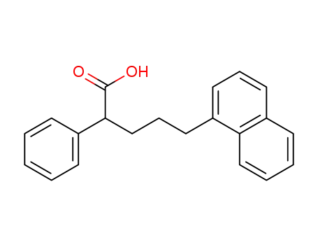 5-(1-naphthalenyl)-2-phenylpentanoic acid