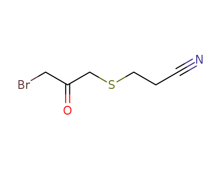 1-bromo-3-(2-cyanoethylthio)propanone