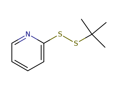 Pyridine,2-[(1,1-dimethylethyl)dithio]-