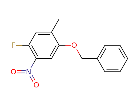 5-benzyloxy-2-fluoro-4-methyl-1-nitrobenzene