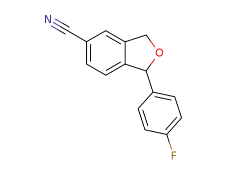 1-(4-Fluorophenyl)-1,3-dihydro-isobenzofuran-5-carbonitrile 64169-67-1