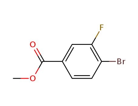 Methyl 4-bromo-3-fluorobenzoate cas no. 849758-12-9 98%