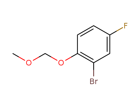 Benzene, 2-bromo-4-fluoro-1-(methoxymethoxy)-