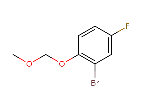 Benzene, 2-bromo-4-fluoro-1-(methoxymethoxy)-