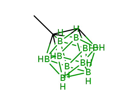Molecular Structure of 16872-10-9 (1-Methyl-o-carborane)
