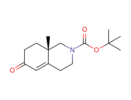 (S)-8a-methyl-6-oxo-3,4,6,7,8,8a-hexahydro-1H-isoquinoline-2-carboxylic acid tert-butyl ester
