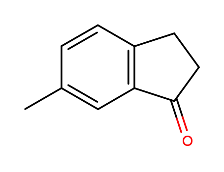 Molecular Structure of 24623-20-9 (6-Methyl-1-indanone)
