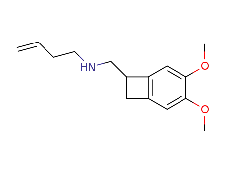 N-(3-butenyl)-4,5-dimethyoxybenzocyclobutenylmethylamine