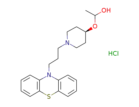10-[3-(4-β-hydroxyethoxypiperidino)-propyl]-phenothiazine hydrochloride