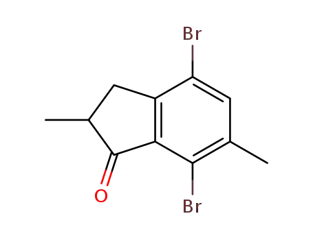 4,7-dibromo-2,6-dimethyl-1-indanone