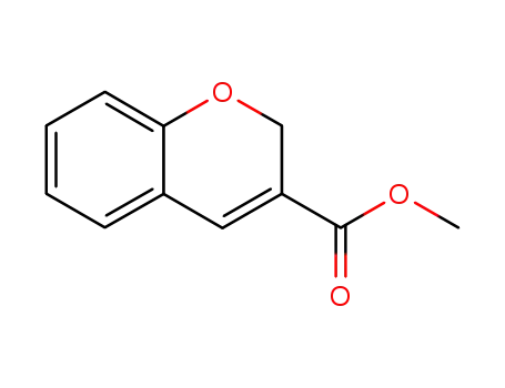 Molecular Structure of 36044-49-2 (2H-CHROMENE-3-CARBOXYLIC ACID METHYL ESTER)