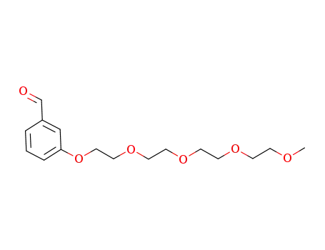 3-(2-(2-(2-(2-methoxyethoxy)ethoxy)ethoxy)ethoxy)benzaldehyde