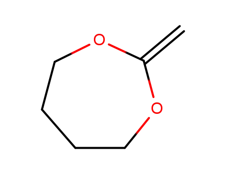 Molecular Structure of 69814-56-8 (2-METHYLENE-1,3-DIOXEPANE)