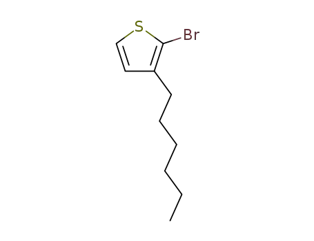 Molecular Structure of 69249-61-2 (2-bromo-3-hexylthiophene)