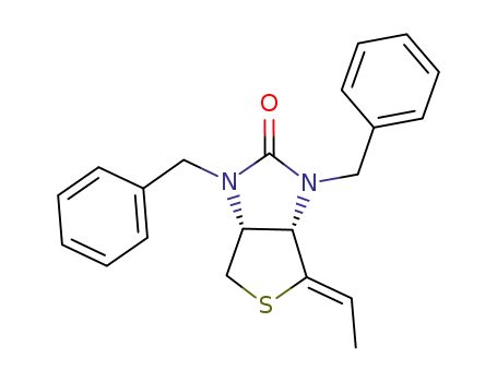 (3aS,4Z,6aR)-2-[1,3-dibenzyl-2,3,3a,4,6,6a-hexahydro-2-oxo-1H-thieno[3,4-d]imidazol-4-ylidene]-ethane