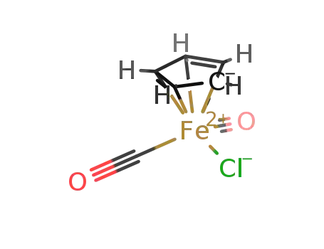 Iron, dicarbonylchloro(h5-2,4-cyclopentadien-1-yl)-