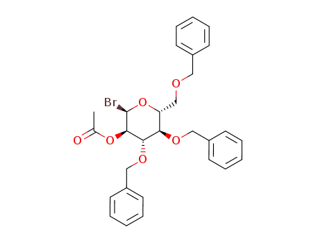 2-O-acetyl-3,4,6-tri-O-benzyl-α-D-glucopyranosyl bromide